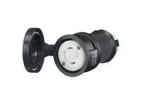 Hubbell Wiring HBL2743SW LKG WT S/SHRD CONN 30A3P 600V | Industrial Supplies