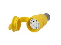 Hubbell Wiring HBL27W49 CONN NEMA L7-20R 20A 277VAC YL