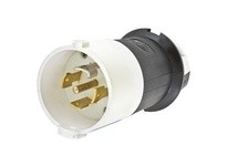 Hubbell Wiring HBL2811S LKG S/SHRD PLUG 30A 3P 120/208V L21-30P