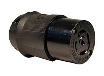 Hubbell Wiring HBL2813BK LKG CONN 30A 3P 120/208V | YarinInd