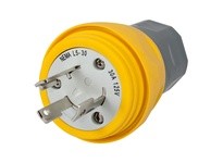 Hubbell Wiring HBL28W47 PLUG NEMA L5-30P 30A 125V | YarinInd