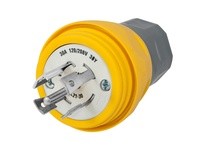 Hubbell Wiring HBL28W81 PLUGW/TIGHT3PY 30A 120/208VL21-30PYL | Industrial Plug