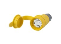 Hubbell Wiring HBL29W47 CONN NEMA L5-30R 30A 125V YL