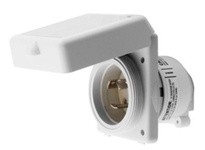 Hubbell Wiring HBL303NMELCIS Hull Inlet 30A 125V ELCI Kit SS | Industrial Supplies