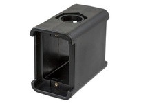 Hubbell Wiring HBL3080BK PORTABLE OUTLET BOX BLANK BK