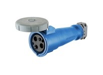 Hubbell Wiring HBL3125C6W PS IEC Connector 2P3W 125A 220-240V | Industrial Supplies