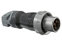 Hubbell Wiring HBL330PS2WR PS INS PLUG 2P3W 30A 600V S2 | Durable Industrial Plug