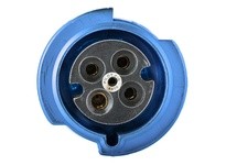 Hubbell Wiring HBL360R6WP RECPT 2P3W60A 250V/63A220-240V4X/69k