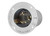 Hubbell Wiring HBL3775 LKG FLG INLT 50A 250VDC/600VAC 3P4W