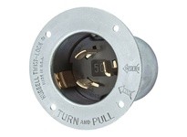 Hubbell Wiring HBL3777 LKG FLG INLT 50A 250VDC/600VAC | Reliable Industrial Supplies