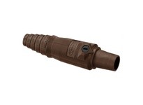 Hubbell Wiring HBL400FBN SINGLEPOLE 400A FEMALE PLUG BROWN | Industrial Supplies