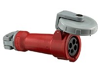 Hubbell Wiring HBL430C5W PS IEC Connector 3P4W 30A 600V | Industrial Supplies