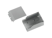 Hubbell Wiring HBL4710GY Raceway Entrance Fitting | HBL4750 Series - Gray