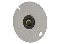 Hubbell Wiring HBL4711 CAT# HBL4710 ON ROUND 4 BOX CVR