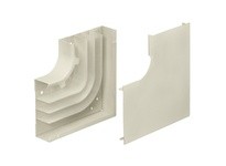 Hubbell Wiring HBL4711DFOIV Raceway Div L/R Flat El | Industrial Supplies