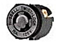 Hubbell Wiring HBL4713 LKG PANEL RCPT 15A 125V L5-15R BK | Industrial Supplies