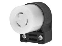 Hubbell Wiring HBL4729CA LKG ANG CONN 15A 125V L5-15R | Reliable Supplies