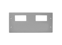 Hubbell Wiring HBL47472RRXXGY RACEWAY PLT 4G 2 STY | YarinInd