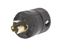 Hubbell Wiring HBL4773VBK LKG VAL PLUG 15A 277V L7-15P BK | Industrial Supplies