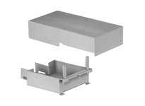 Hubbell Wiring HBL4774AGY Raceway Takeoff Cover | Durable Industrial Supplies