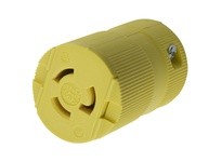 Hubbell Wiring HBL4779VY LKG VAL CONN 15A 277V L7-15R VAL YL