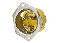Hubbell Wiring HBL47CM16 LKG FLG-INLT CM 15A 125V L5-15P