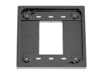 Hubbell Wiring HBL4APGY ADAPTER PLATE 4-PLEX GY