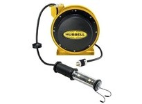 Hubbell Wiring HBL50162LED Cord Reel w/ LED Hand Lamp 50' 16AWG | Durable & Reliable