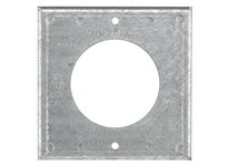 Hubbell Wiring HBL50SC BOX COVER 4" SQ 50A LKG OPENING