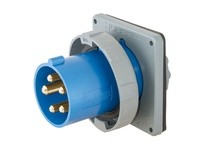 Hubbell Wiring HBL5100B9W PS IEC B 4P5W 100A 120/208V IP67 | Durable Industrial Connector