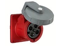 Hubbell Wiring HBL5100R9WS PS IEC RECP 4P5W 100A 120/208V W/T