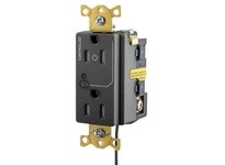 Hubbell Wiring HBL5262LC1BK LOAD CTRL DR SPLT CIRC 15A 5-15R BK | Industrial Supplies