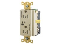 Hubbell Wiring HBL5262RFC2I RF CTRL RCPT FULL CTRLD 15A 5-15R IV