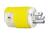 Hubbell Wiring HBL52CM66C MARINE PLUG 15A 125V 5-15P YL