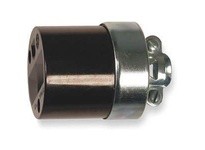 Hubbell Wiring HBL5324 CONN 15A 277V NEMA 7-15R BK | YarinInd