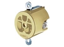 Hubbell Wiring HBL5358I SHRT STRP RCPT 20A 125V 5-20R IV | Industrial Supplies