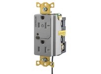 Hubbell Wiring HBL5362LC1GY LOAD CTRL DR SPLT CIRC 20A 5-20R GY | Industrial Supplies