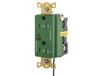 Hubbell Wiring HBL5362LC2GN LOAD CTRL DR FULL CTRLD 20A 5-20R GN