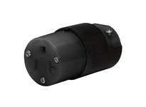 Hubbell Wiring HBL5369VBK VALISE CONN 20A 125V 5-20R BK | Industrial Supplies