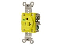 Hubbell Wiring HBL53CM61 SGL Marine RCPT 20A 125V | Durable & Reliable