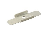 Hubbell Wiring HBL5703IV Raceway Mounting Clip | Industrial Supplies