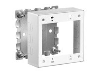 Hubbell Wiring HBL57482WA R WAY 2G BOX STD HBL500/700/HBL750WH