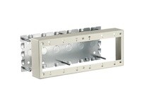 Hubbell Wiring HBL57486IVA R WAY 6G BOX STD HBL500/700/HBL750IV