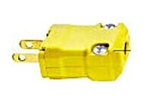 Hubbell Wiring HBL5866VY VALISE PLUG 15A 125V 1-15P YL | Industrial Plug