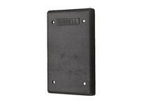 Hubbell Wiring HBL6087 Cover for 6080OS Box BK Phenolic | Durable Industrial Supply