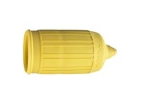 Hubbell Wiring HBL60CM32 W/PROOF DEVICE BOOT YL 20/30A TL LONG | Durable Industrial Supplies