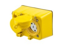 Hubbell Wiring HBL60W33D WATERTIGHT 20A/125V 5-20 DUPLX REC