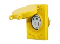 Hubbell Wiring HBL60W47 WATERTIGHT RECEP ASSY NEMA | YarinInd