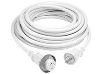 Hubbell Wiring HBL61CM05W Marine Cable 35' 30A 125V White | Durable & Reliable