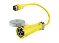 Hubbell Wiring HBL61CM100 Adapter 100A 125/250V to 50A 125/250V | Industrial Supplies